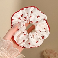  عکس2 اسکرانچی خالخالی پاپییون قرمز